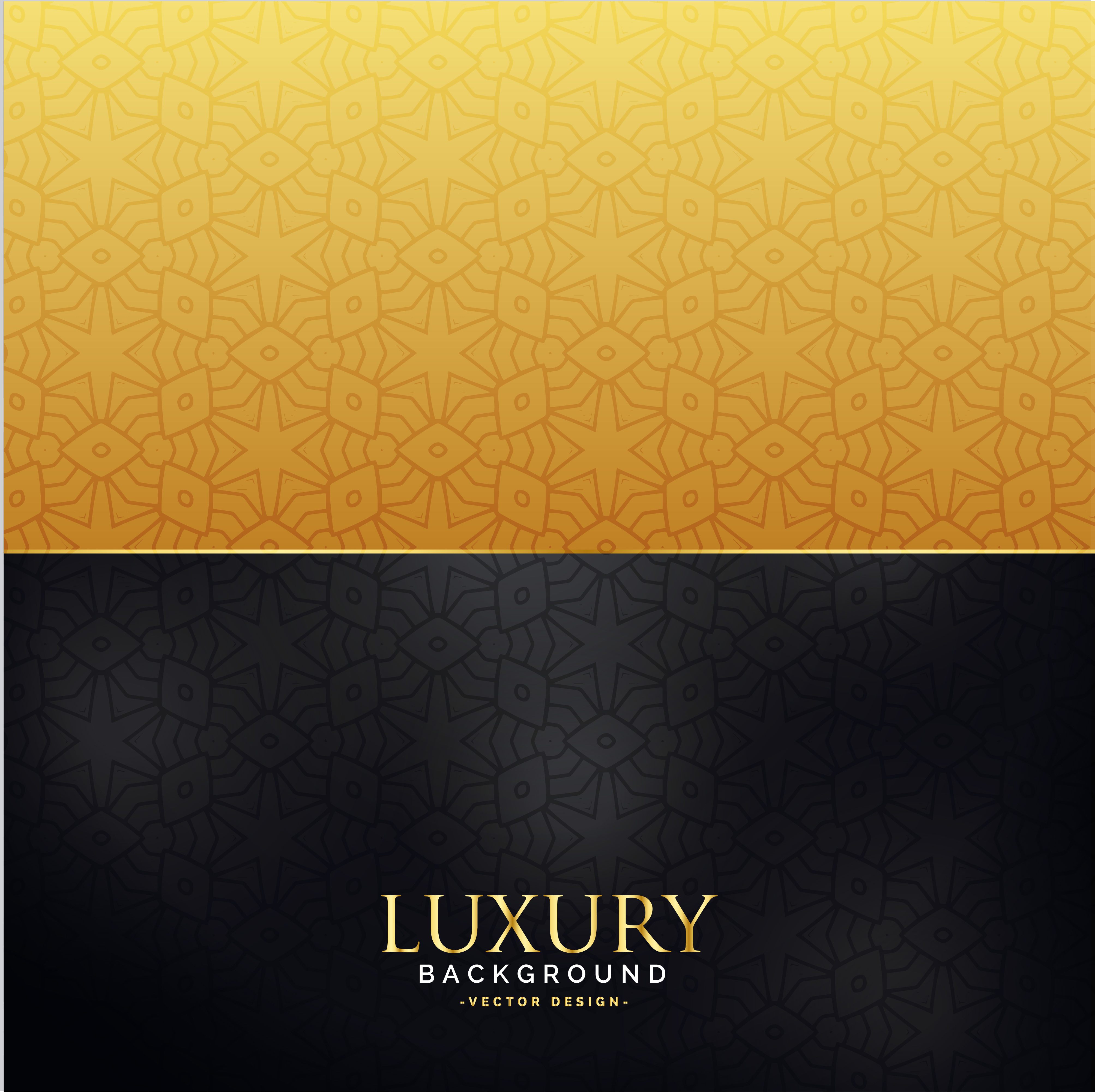 Black And Gold Luxury Wallpaper