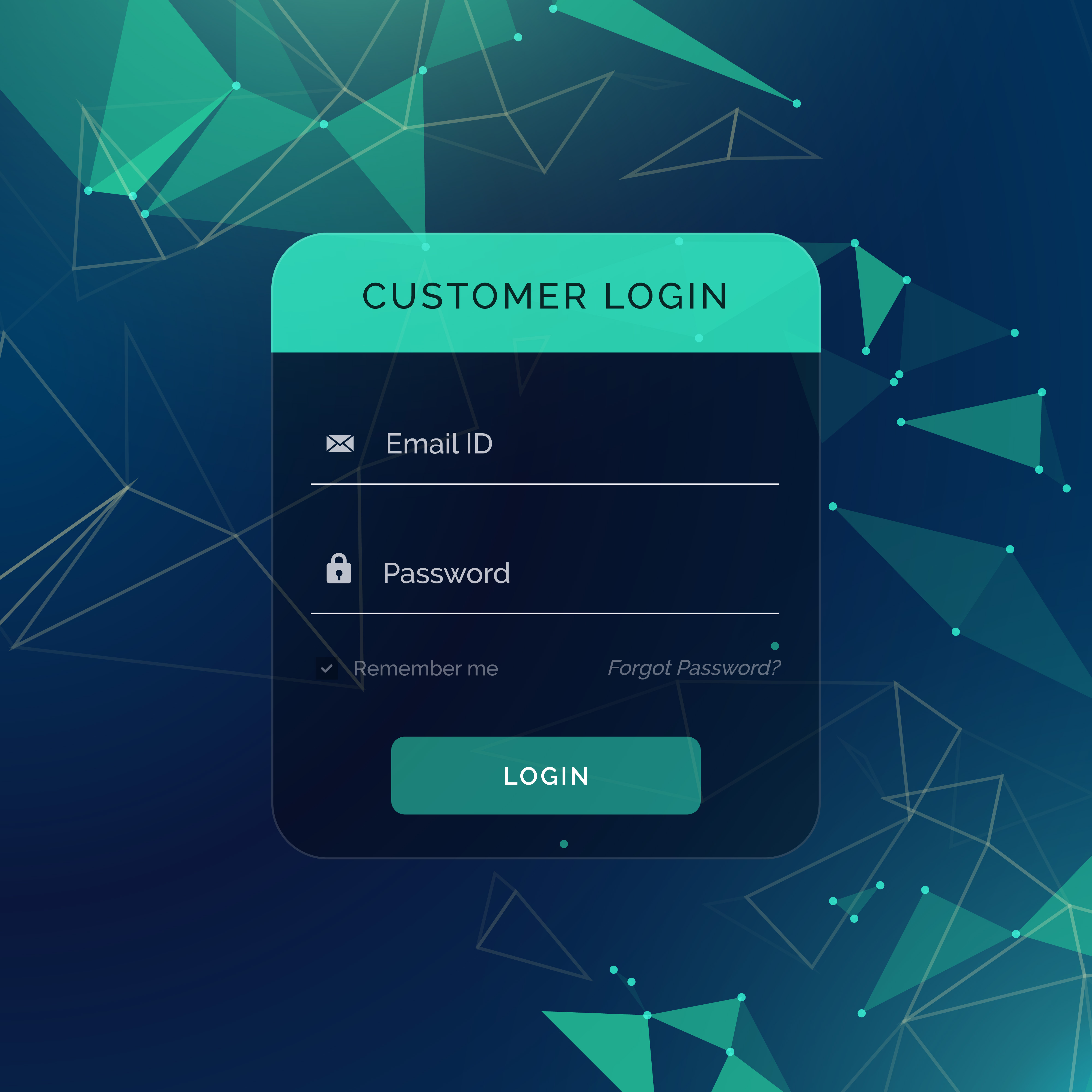 Creative Login Form Ui Template For Your Web Or App Design Download 