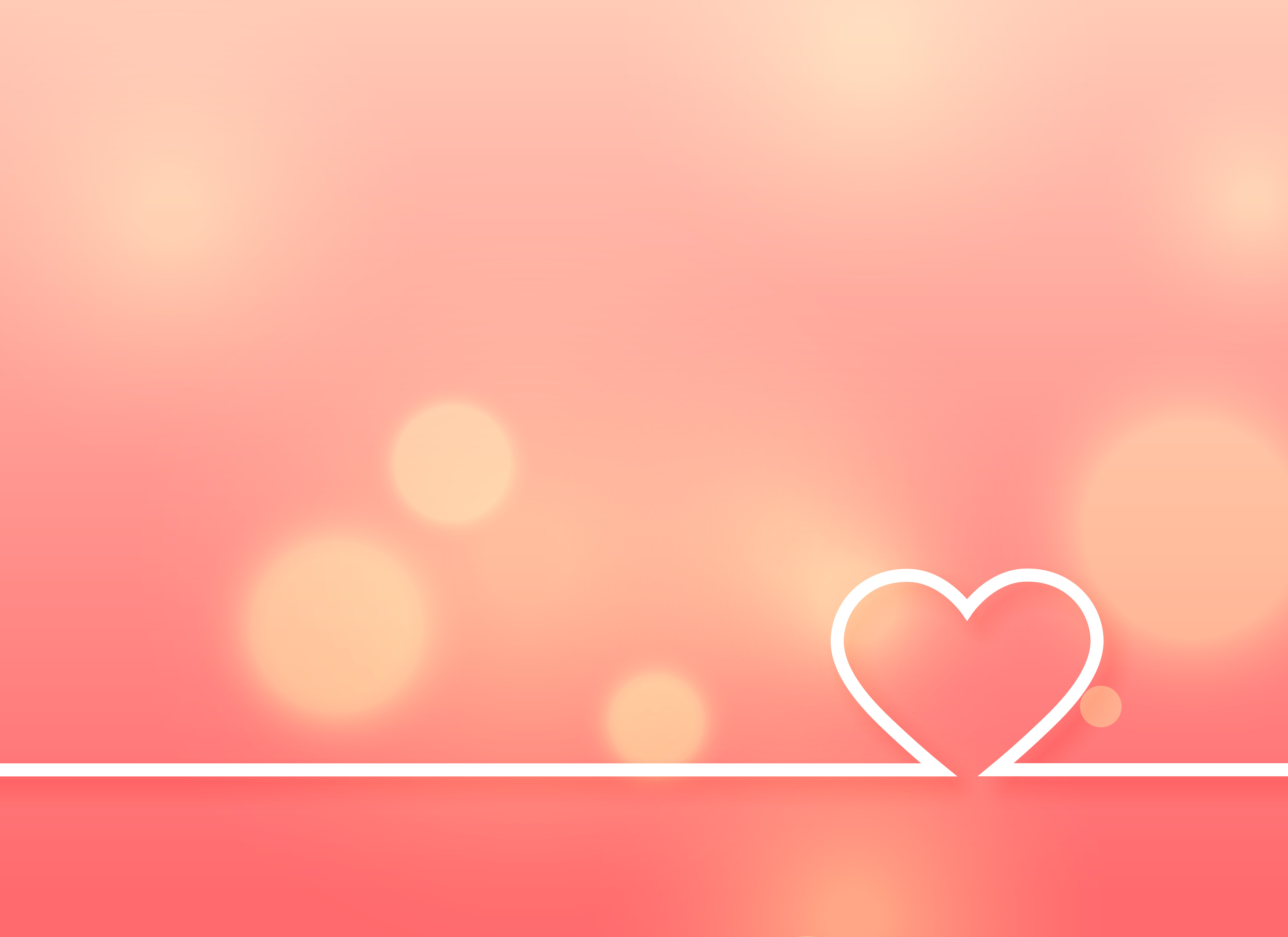 minimal heart design on soft pink background - Download ...