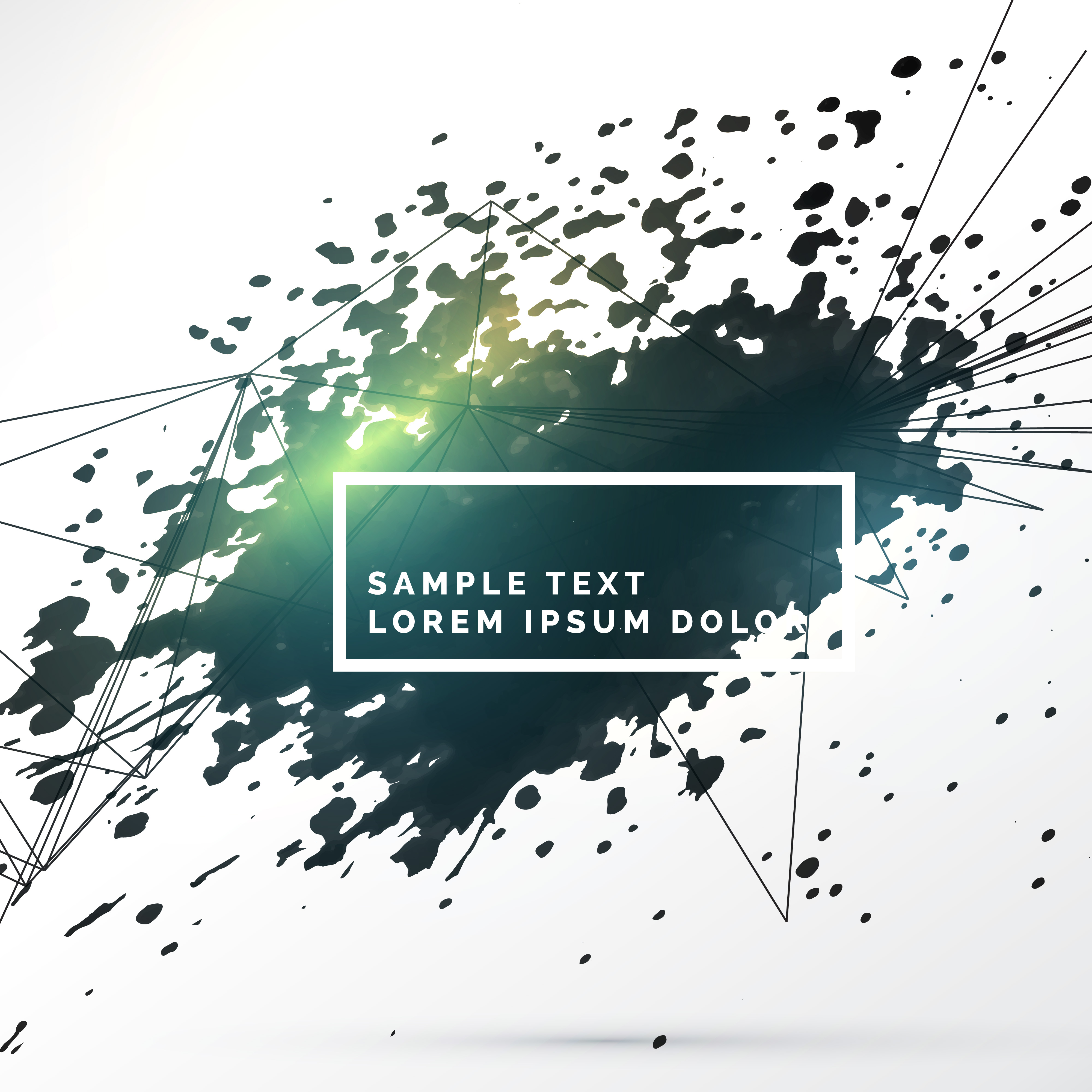 abstract black ink splash with lines background Download
