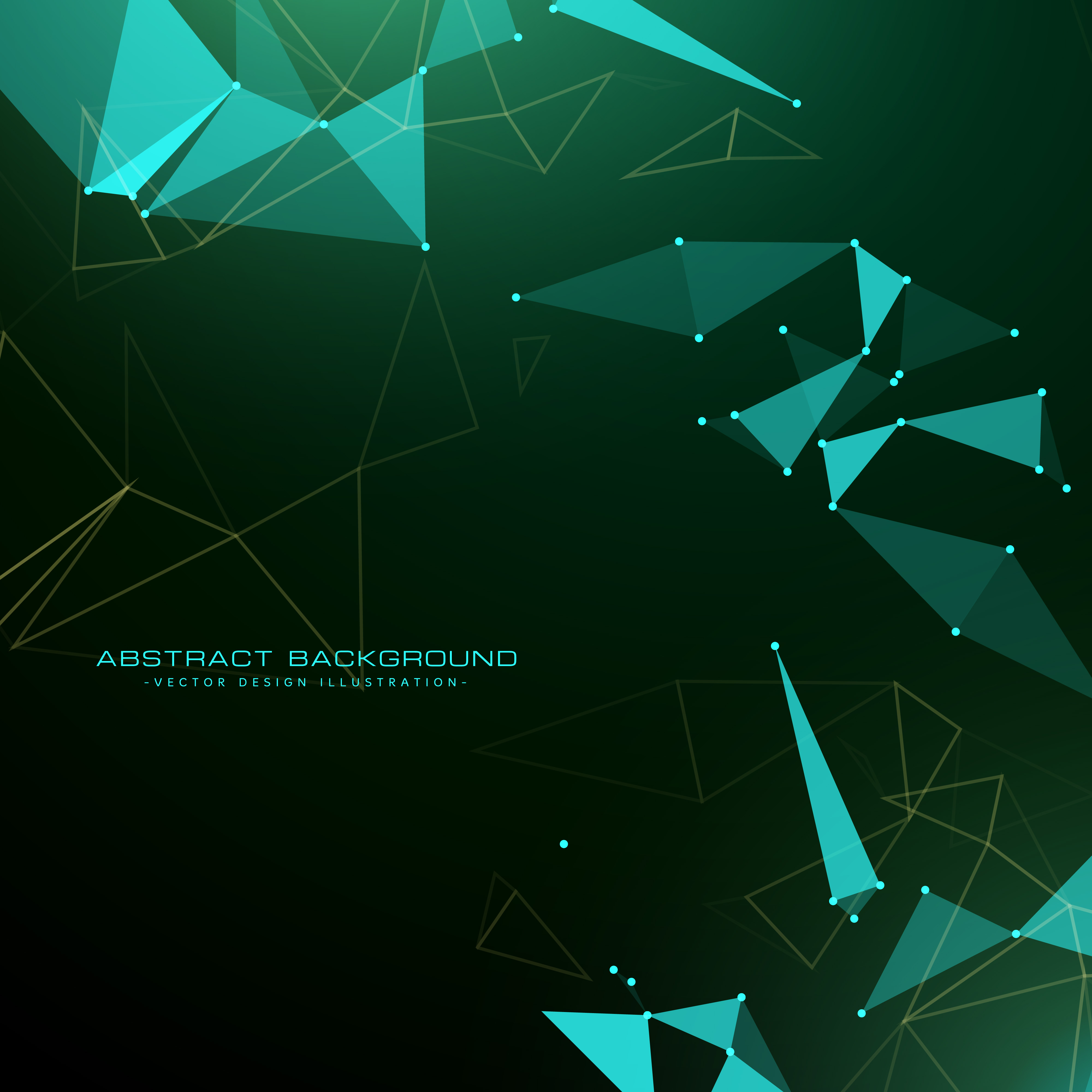 abstract triangle poly background in futuristic style Download Free