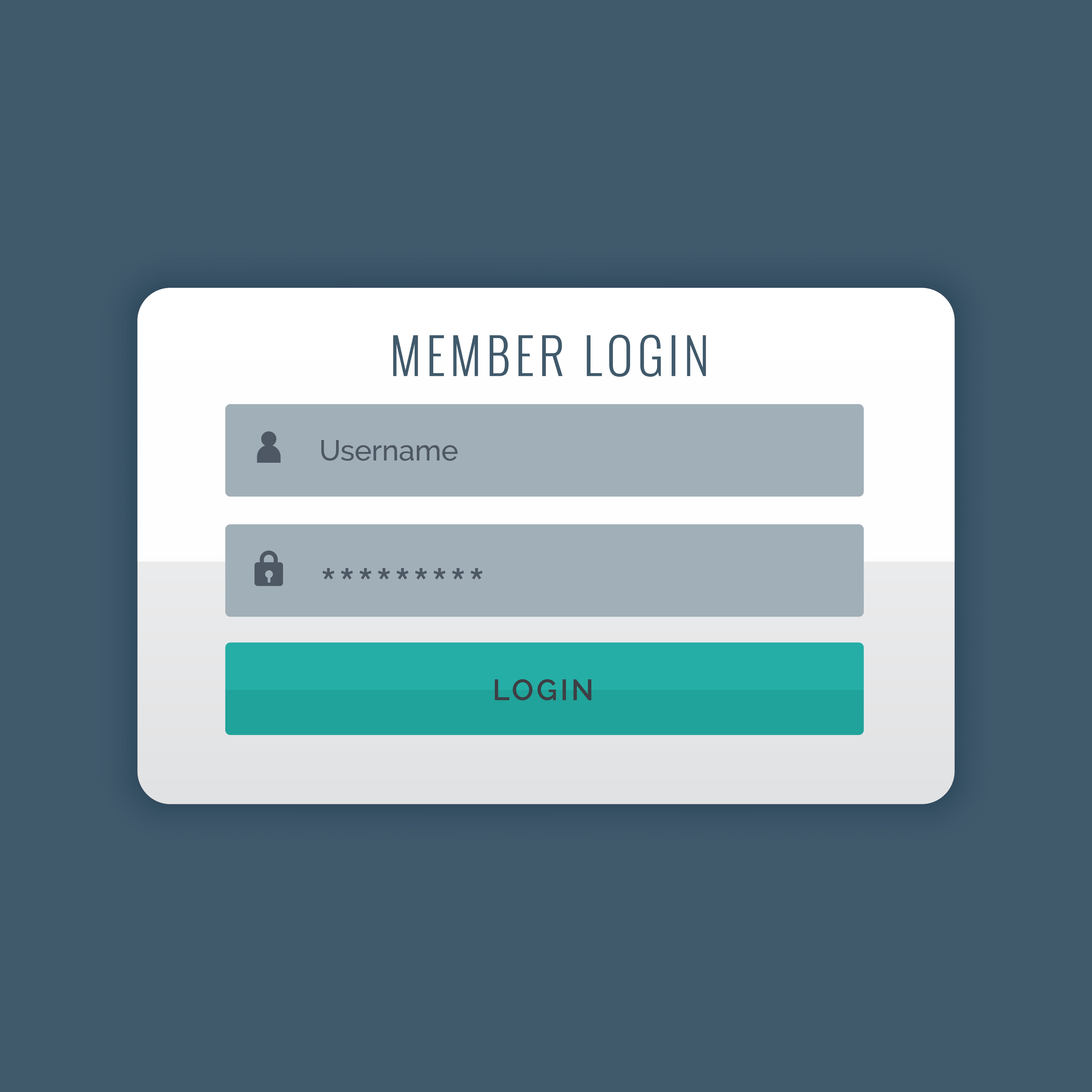 Modern Login User Interface Design Template Download Free Vector Art