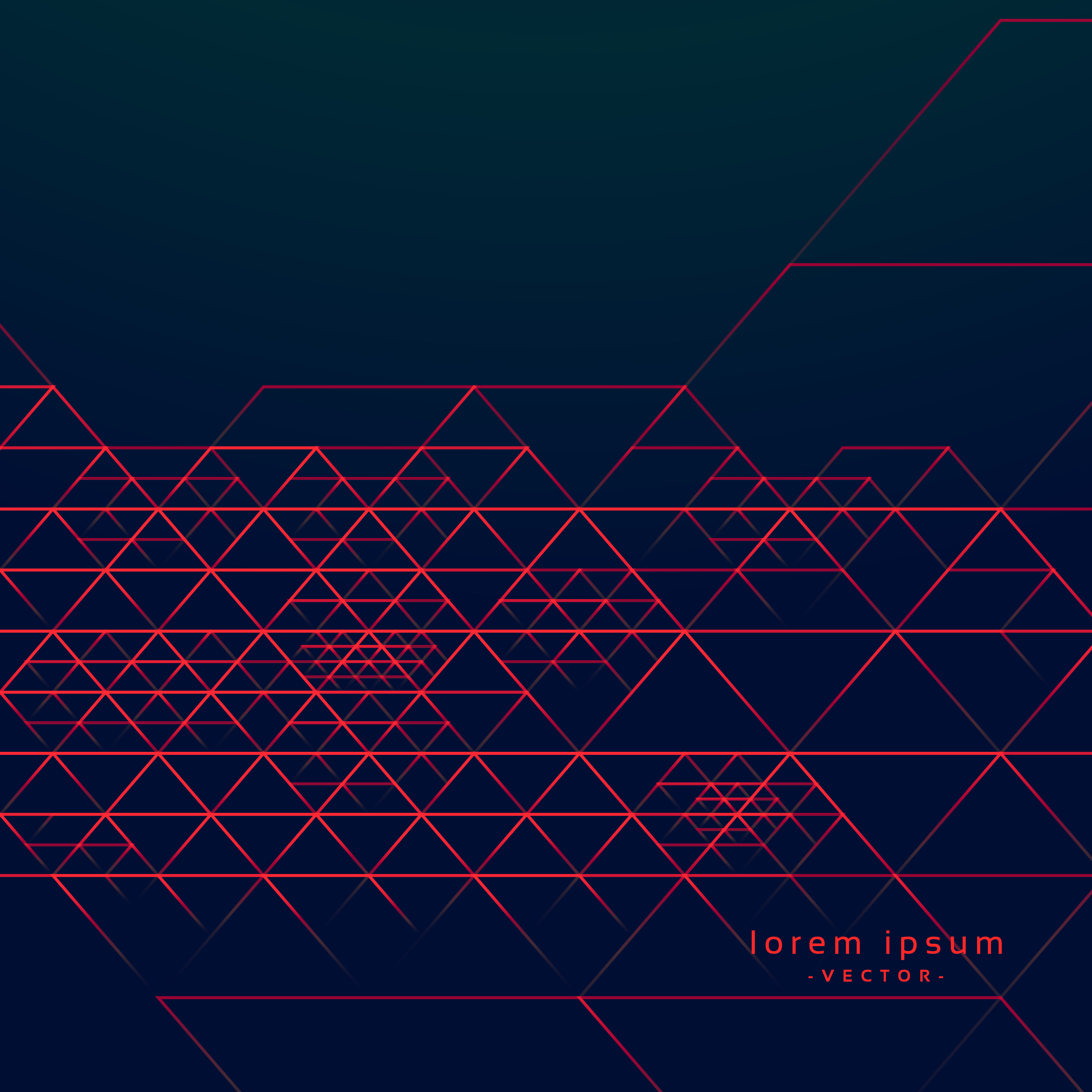 abstract geometric triangle lines on dark background Download Free