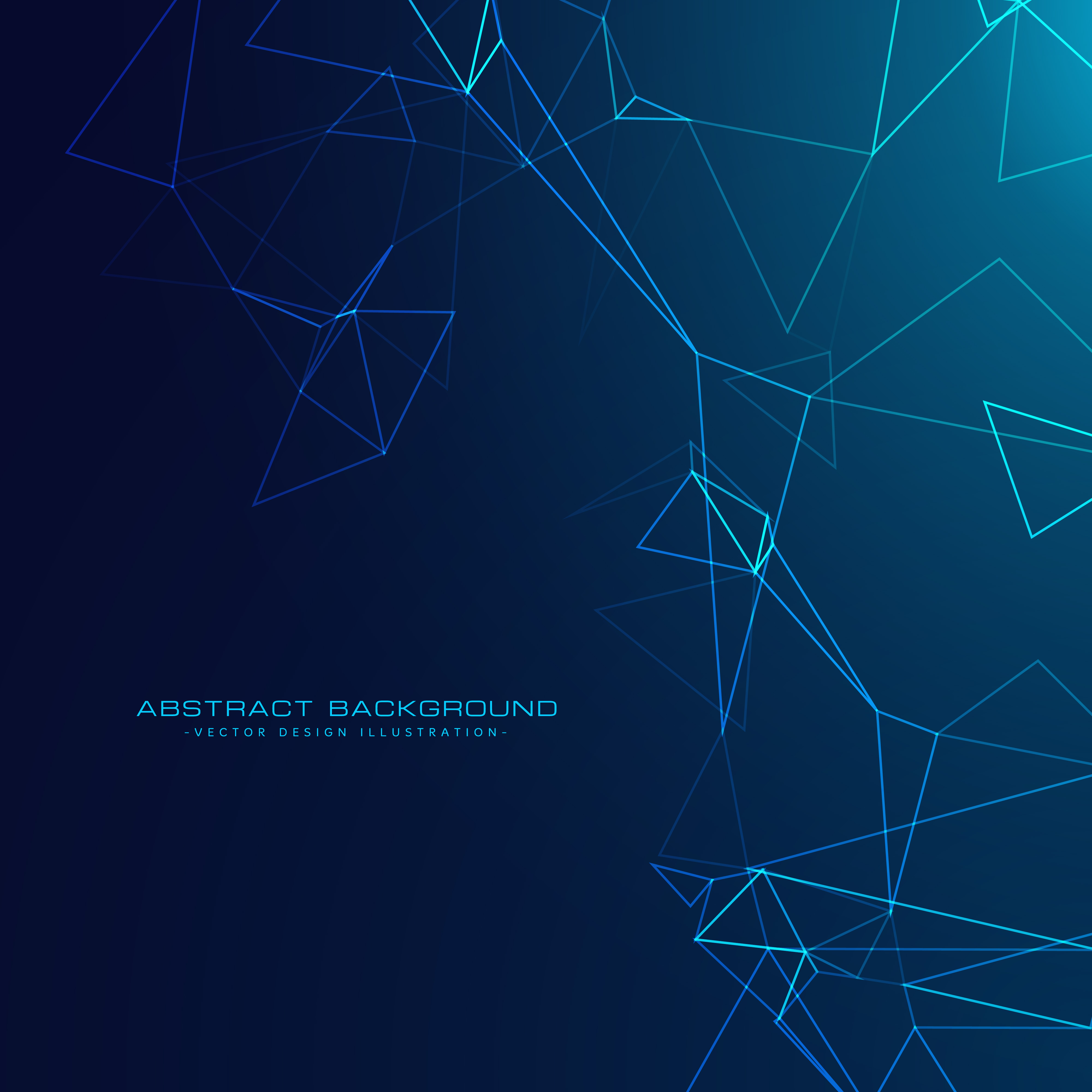 abstract technology style background with blue lights ...