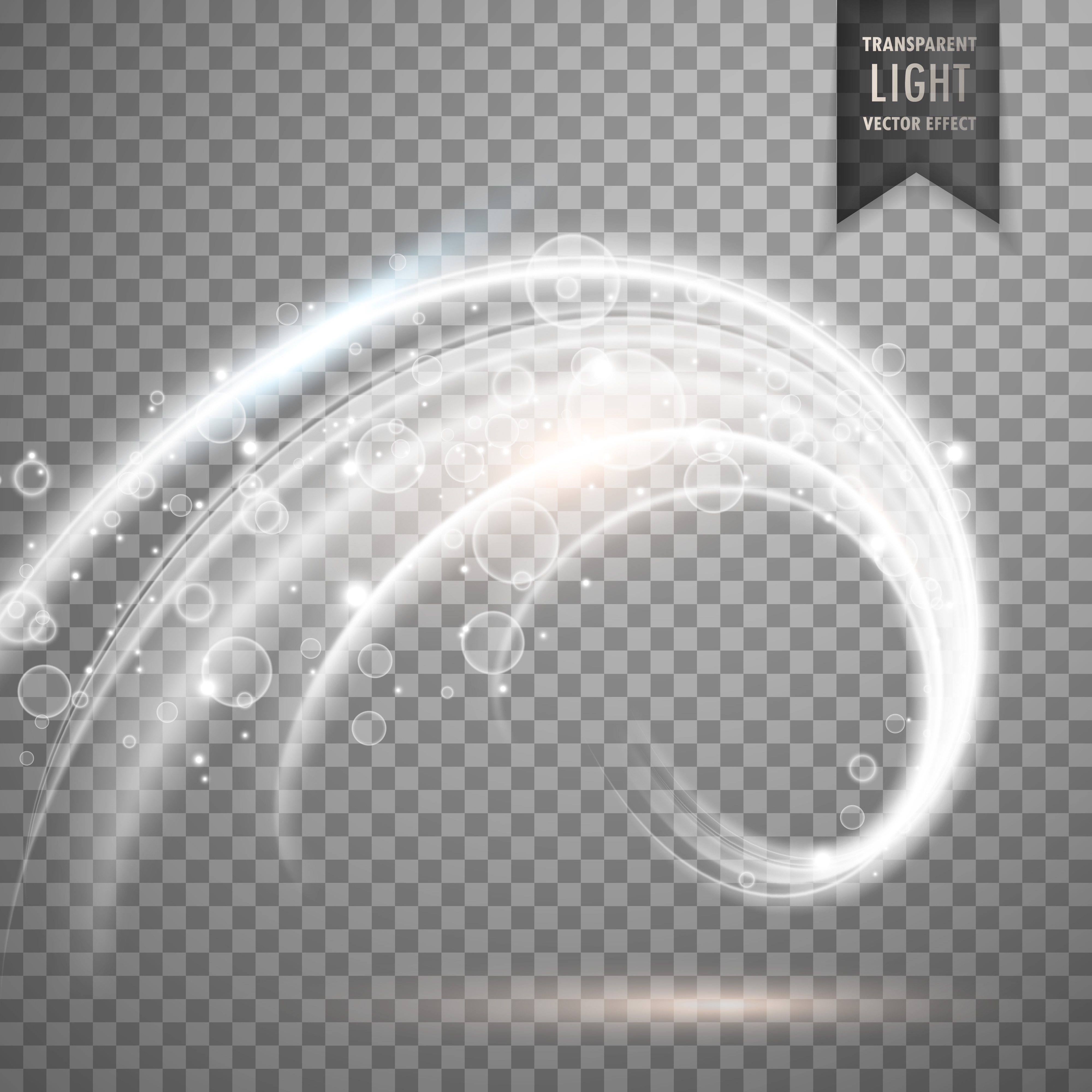 transparent white light effect vector Download Free Vector Art, Stock