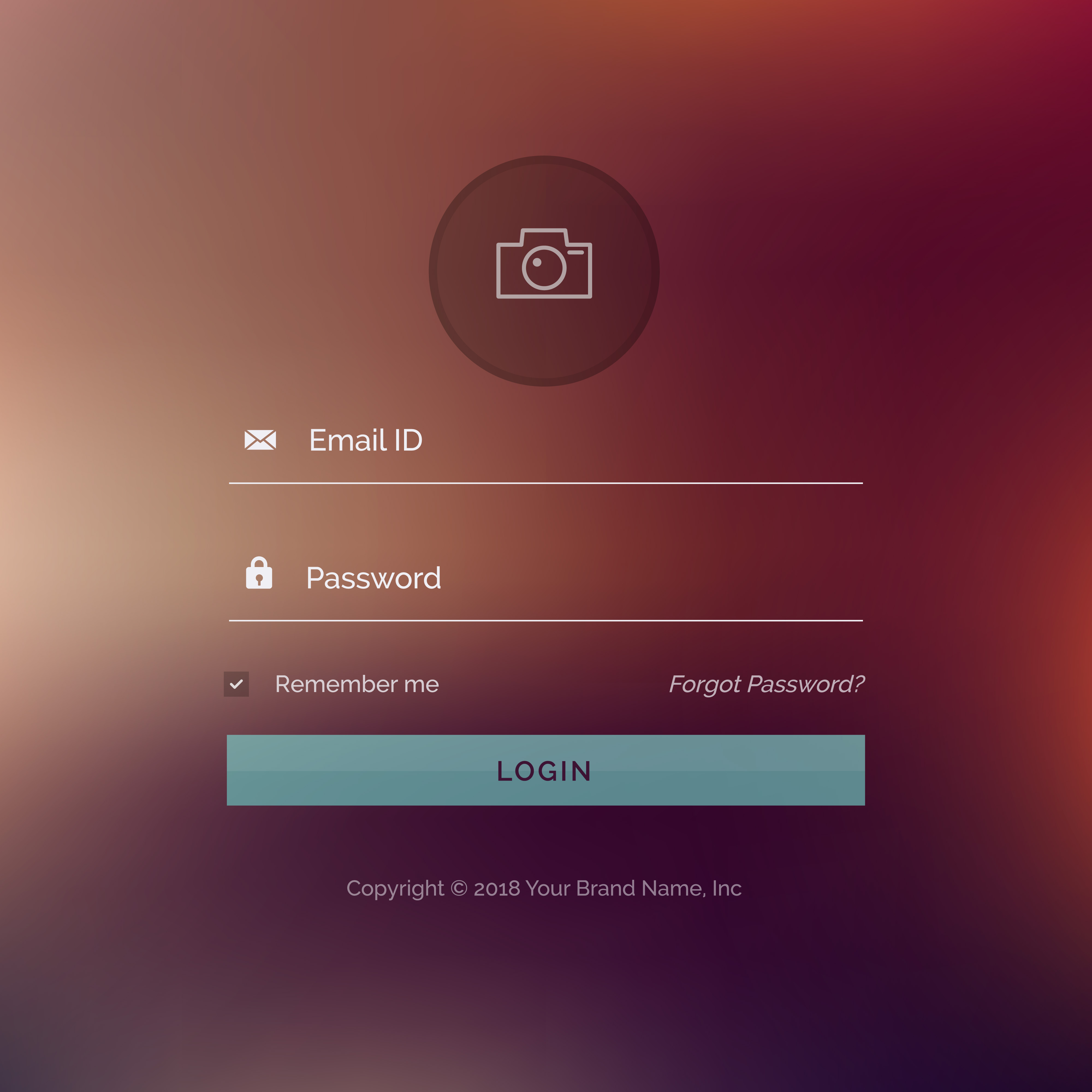 Download elegant ui design for login form template - Download Free ...