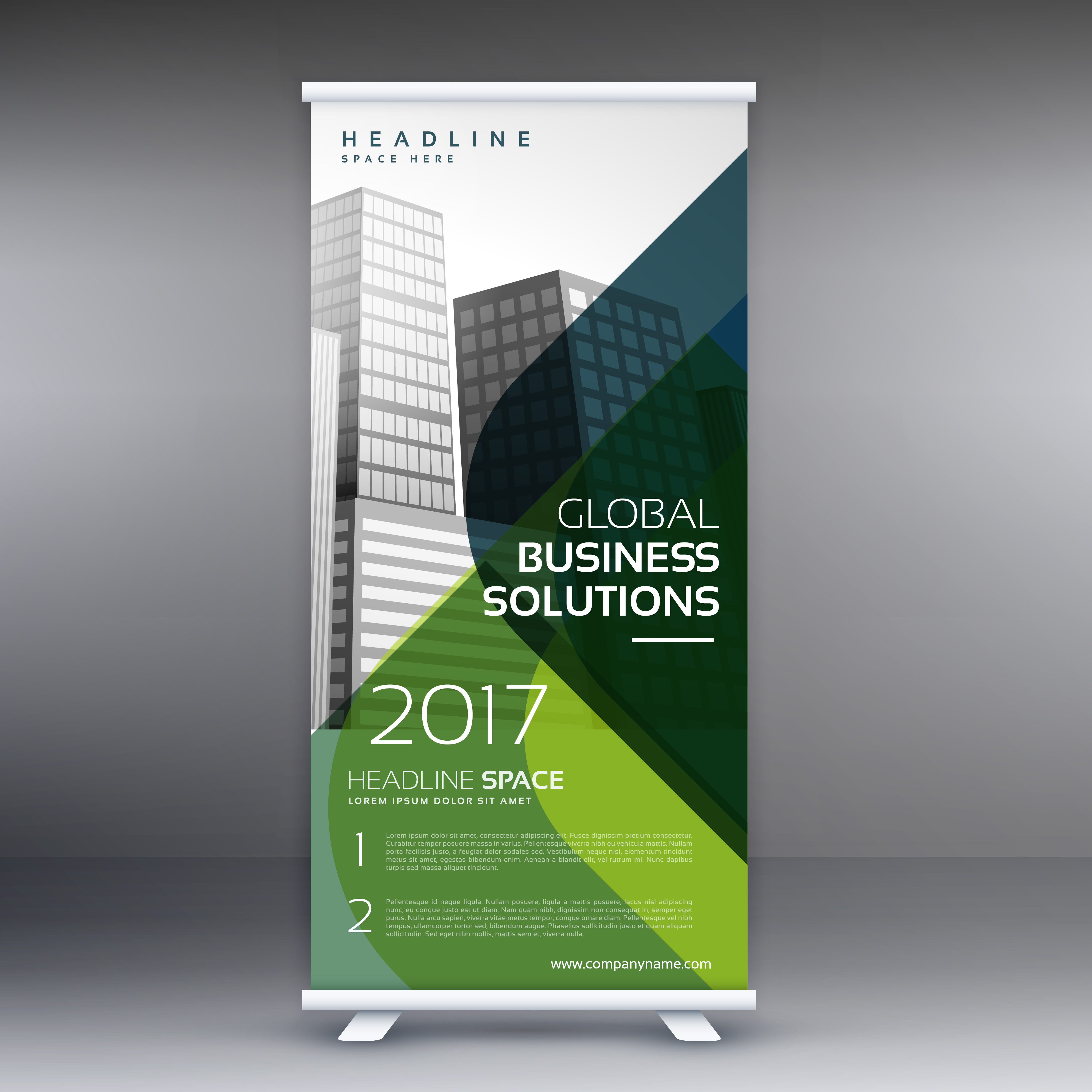 Standee Banner Template