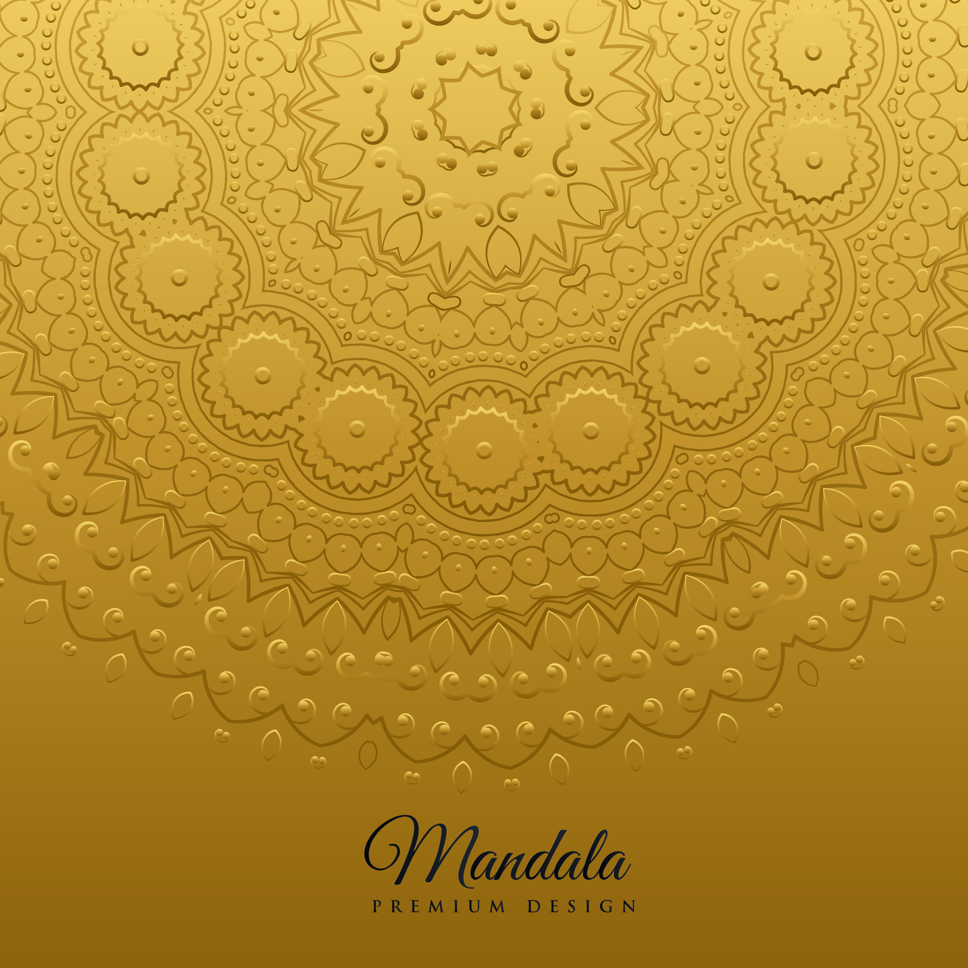 ethnic mandala art decoration background Download Free 