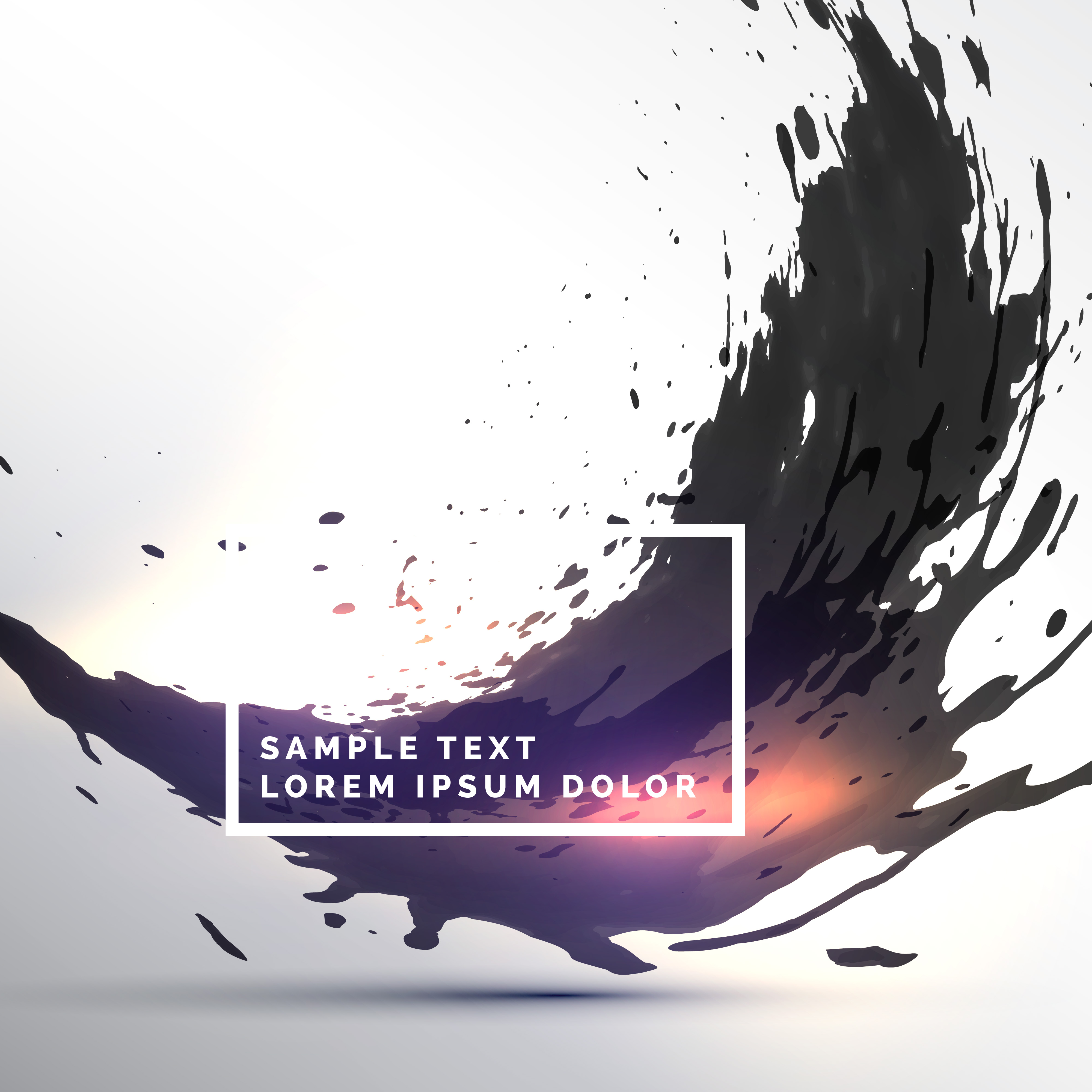 Download abstract ink splatter background in grunge style ...