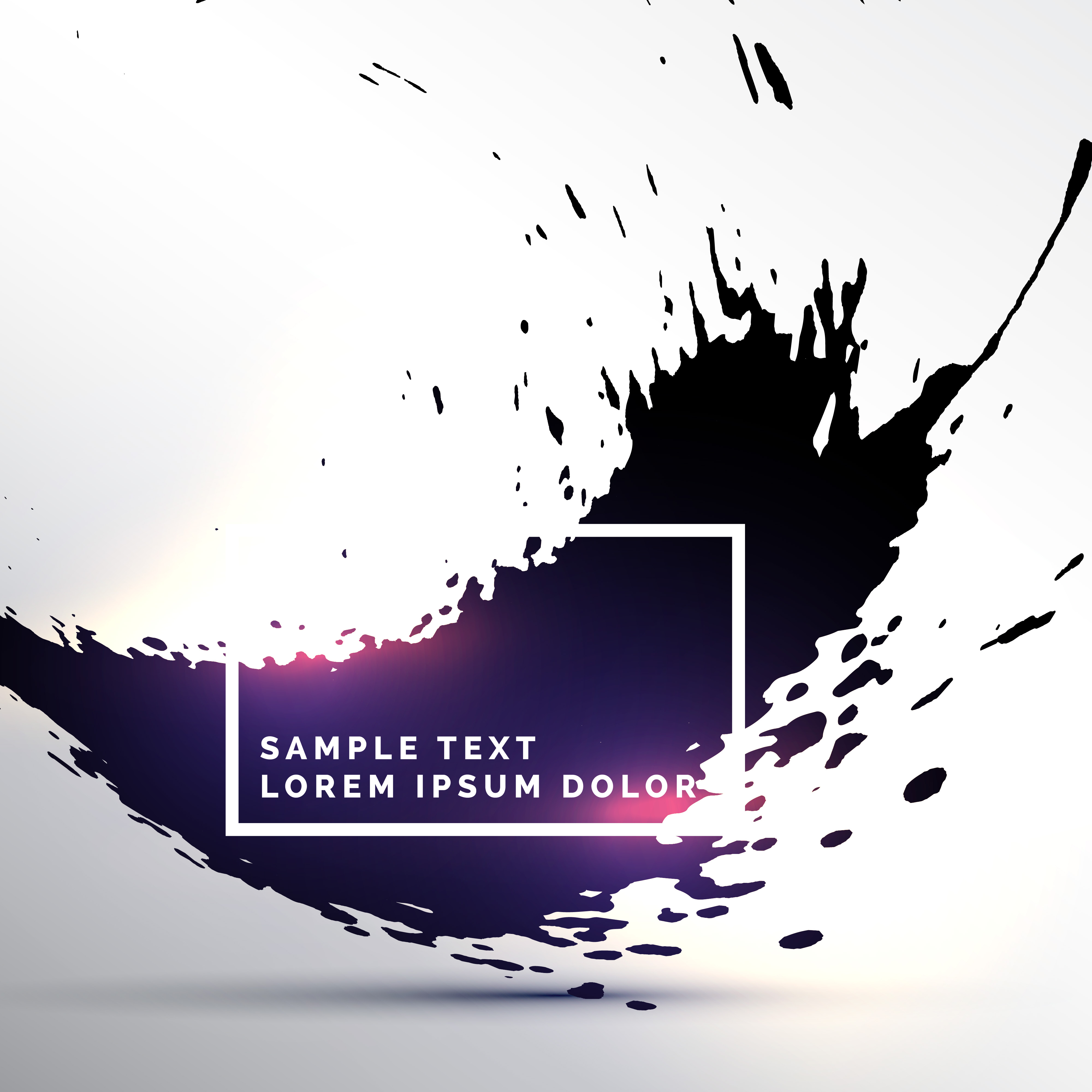 black wave style grungy ink background Download Free 