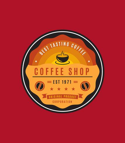Unique Coffee Badge Vectors