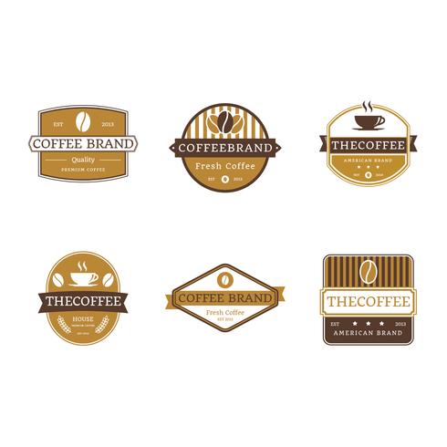 Coffee Badges Vector Collection