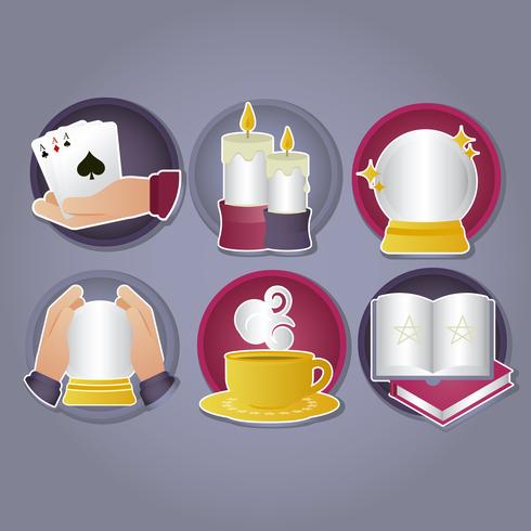 Vector Fortune Teller Elements