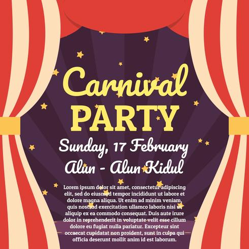 Carnival Poster vector