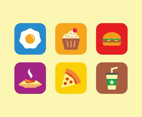 Breakfast Icons Vector