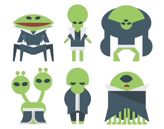 Martian Vector Set