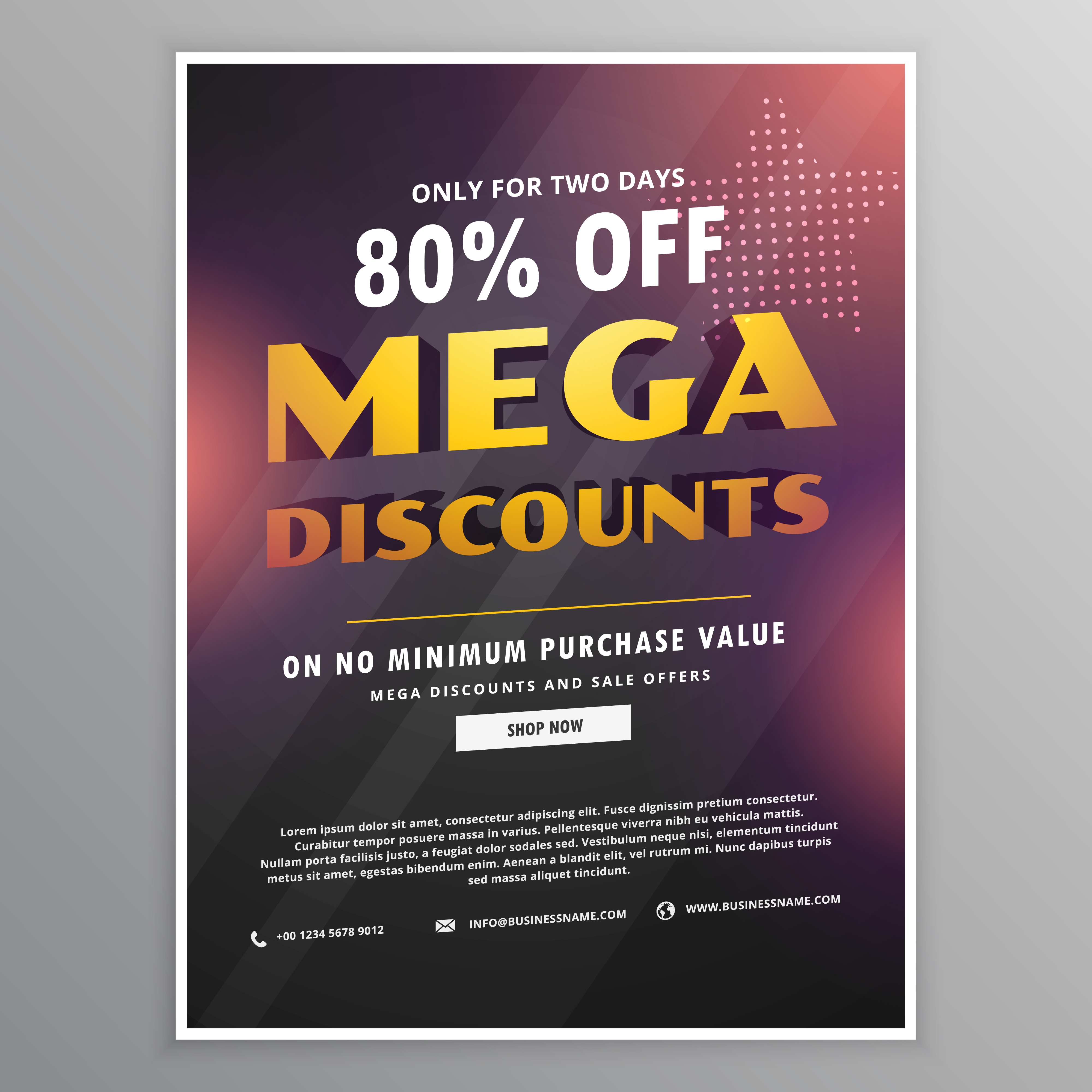 Promotional Offer Template