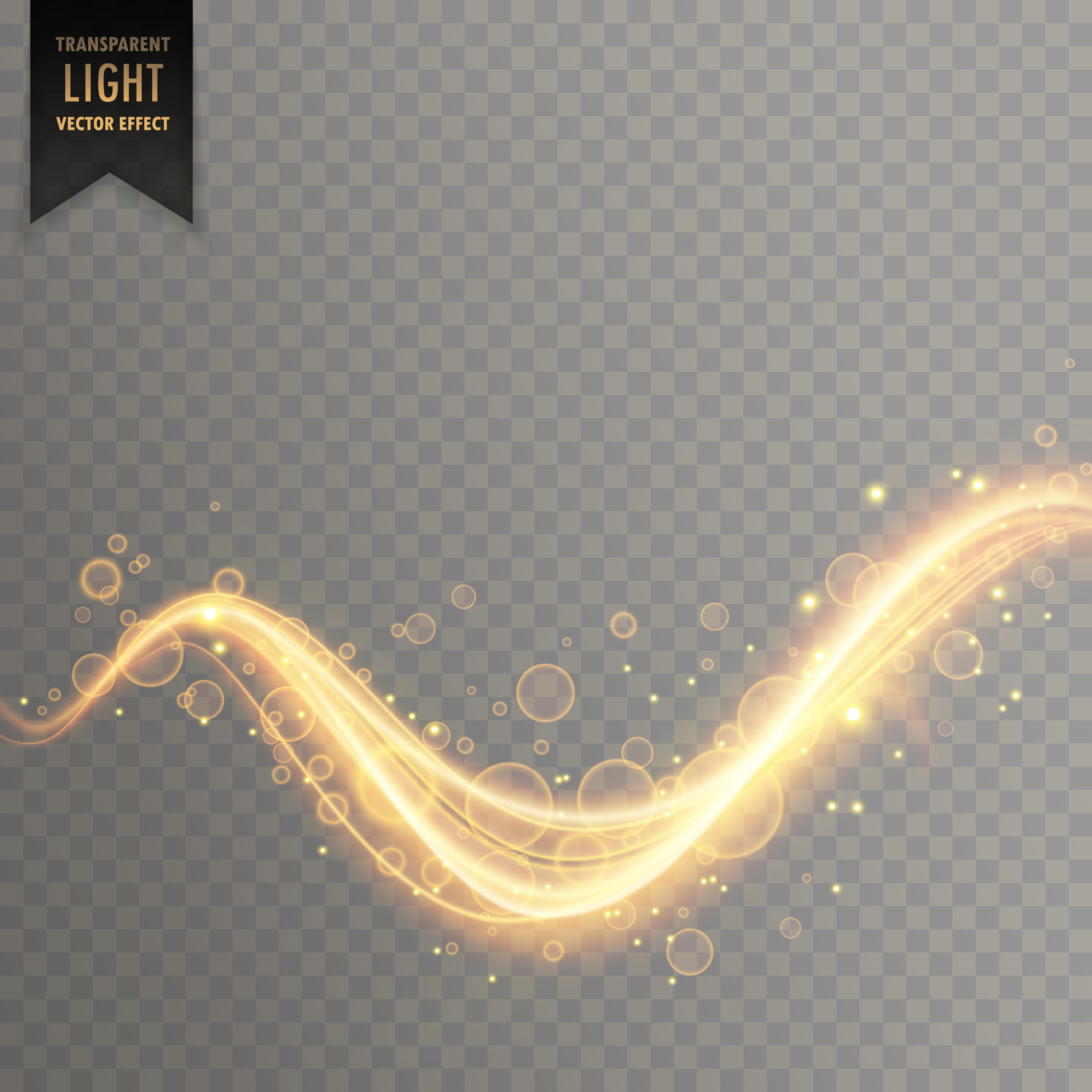 golden light shimmer effect background Download Free Vector Art