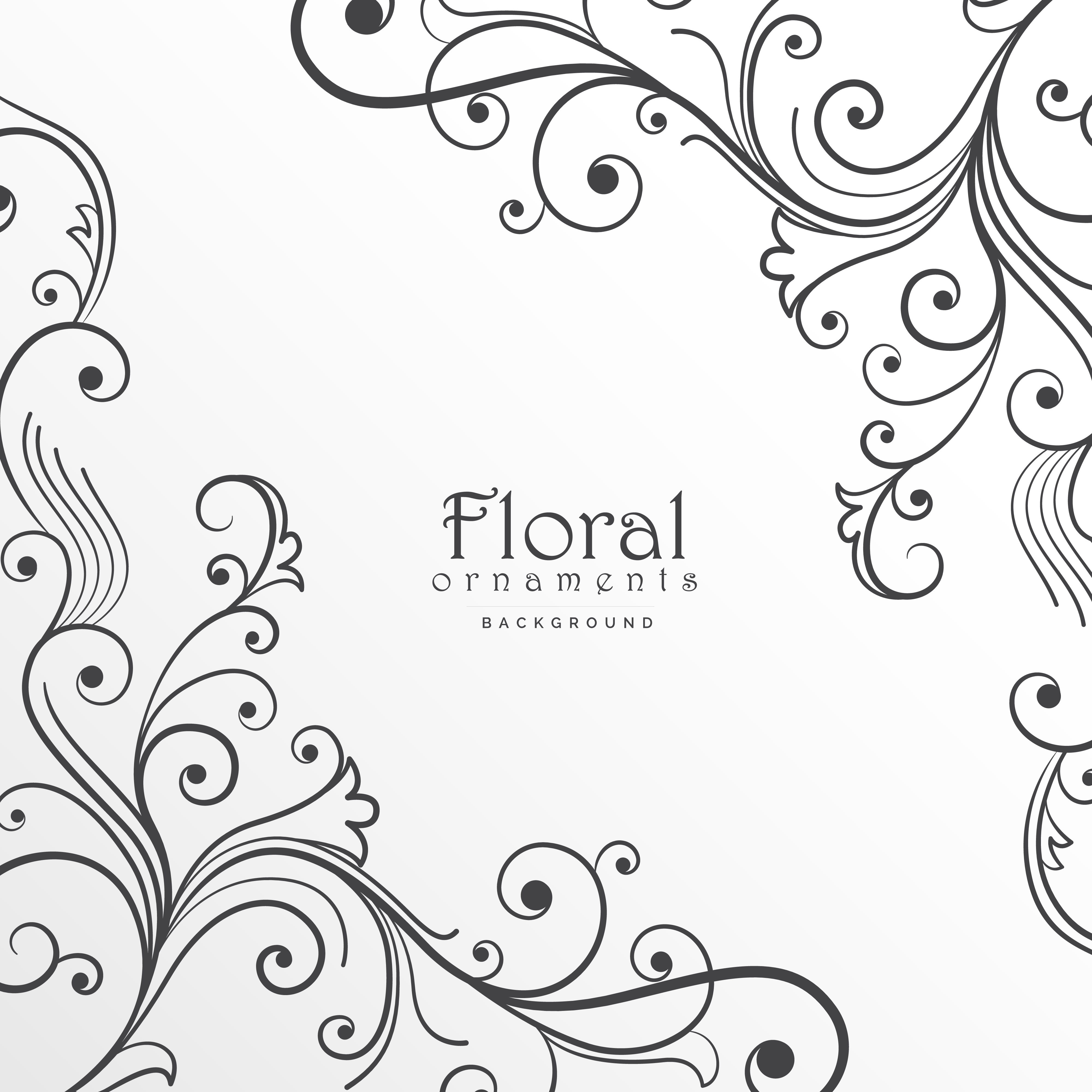 floral background design template Download Free Vector Art, Stock floral background design template Download Free Vector Art, Stock