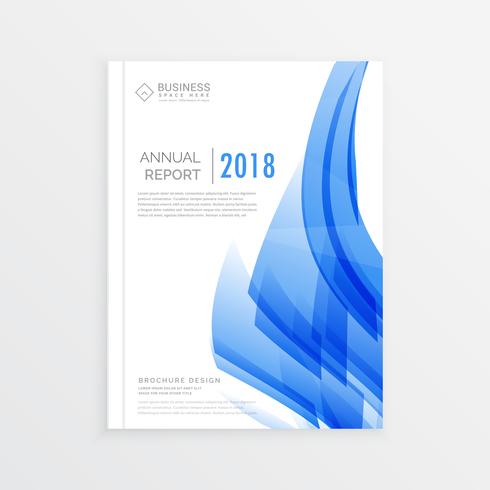 business annual report cover page template in A4 print size with - Download Free Vector Art, Stock Graphics & Images