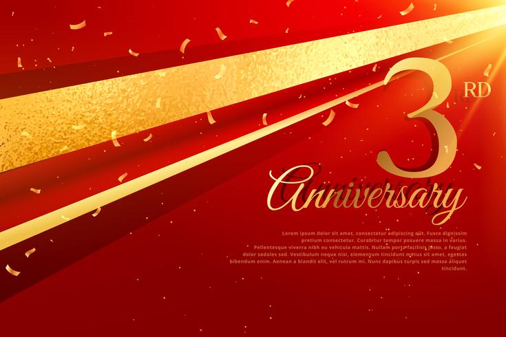 3rd Anniversary Card Template 3rd anniversary celebration card template free 3rd Anniversary Card Template 3rd anniversary celebration card template free