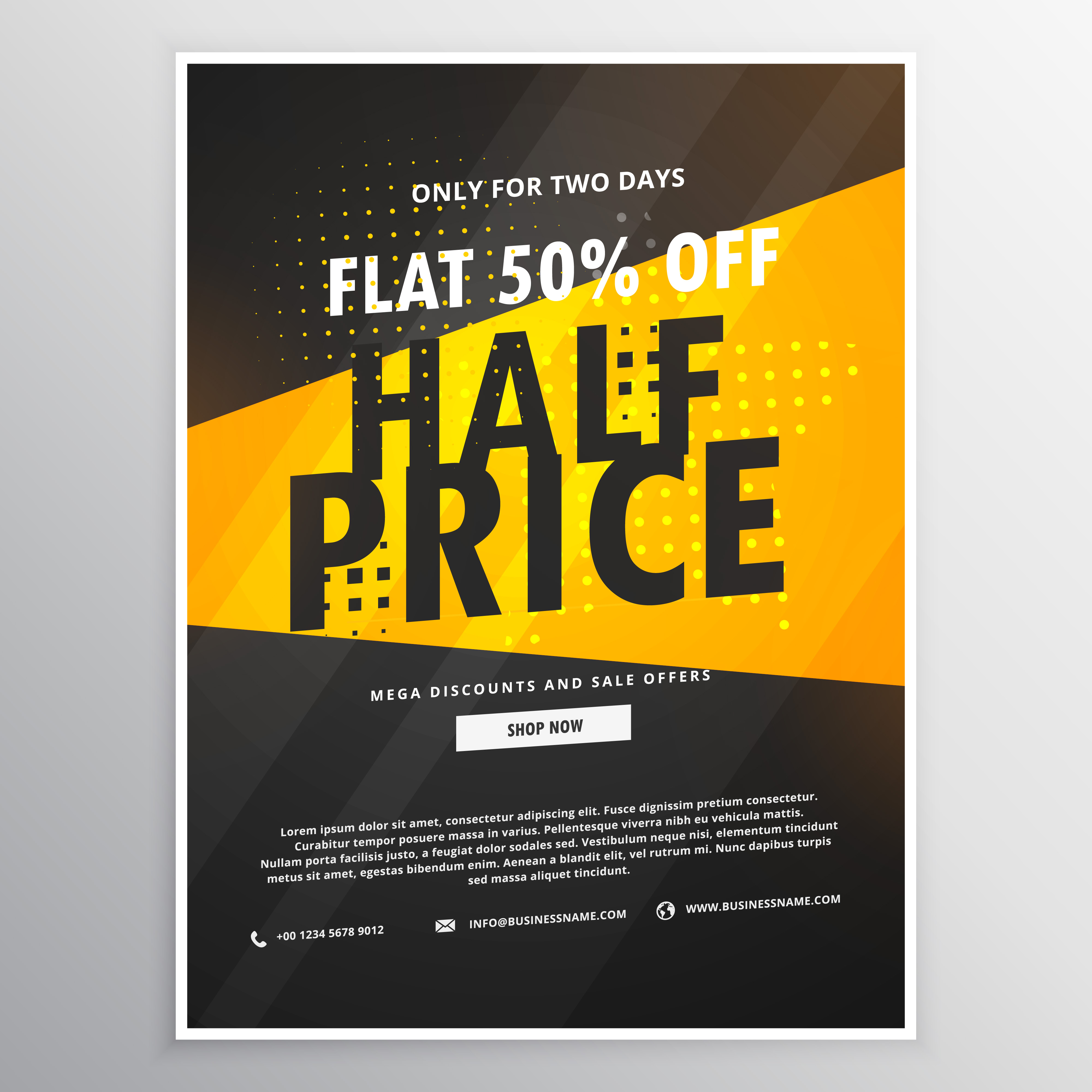 half-price-sale-brochure-flyer-promotional-template-in-yellow-an