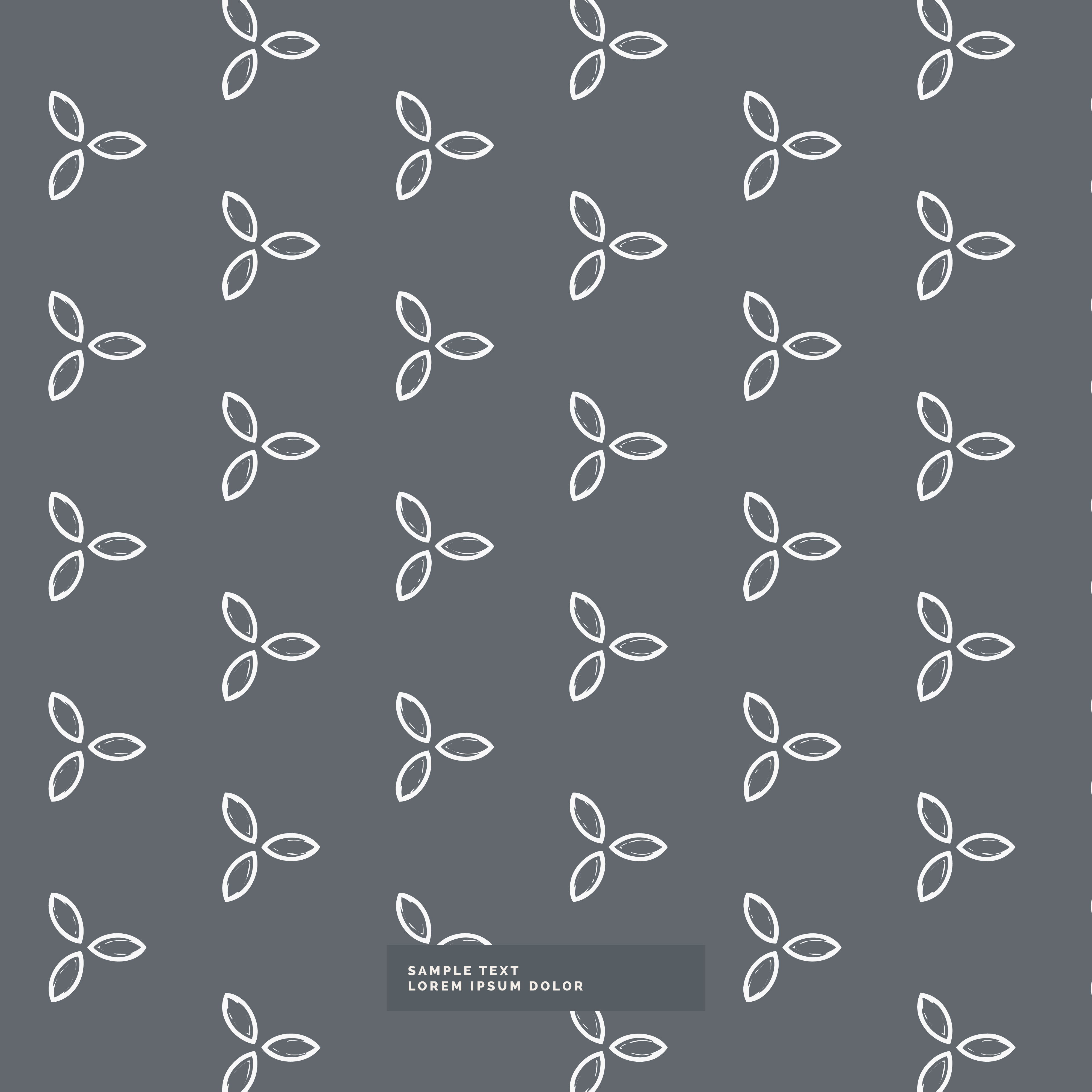 Download gray simple flower pattern background - Download Free ...