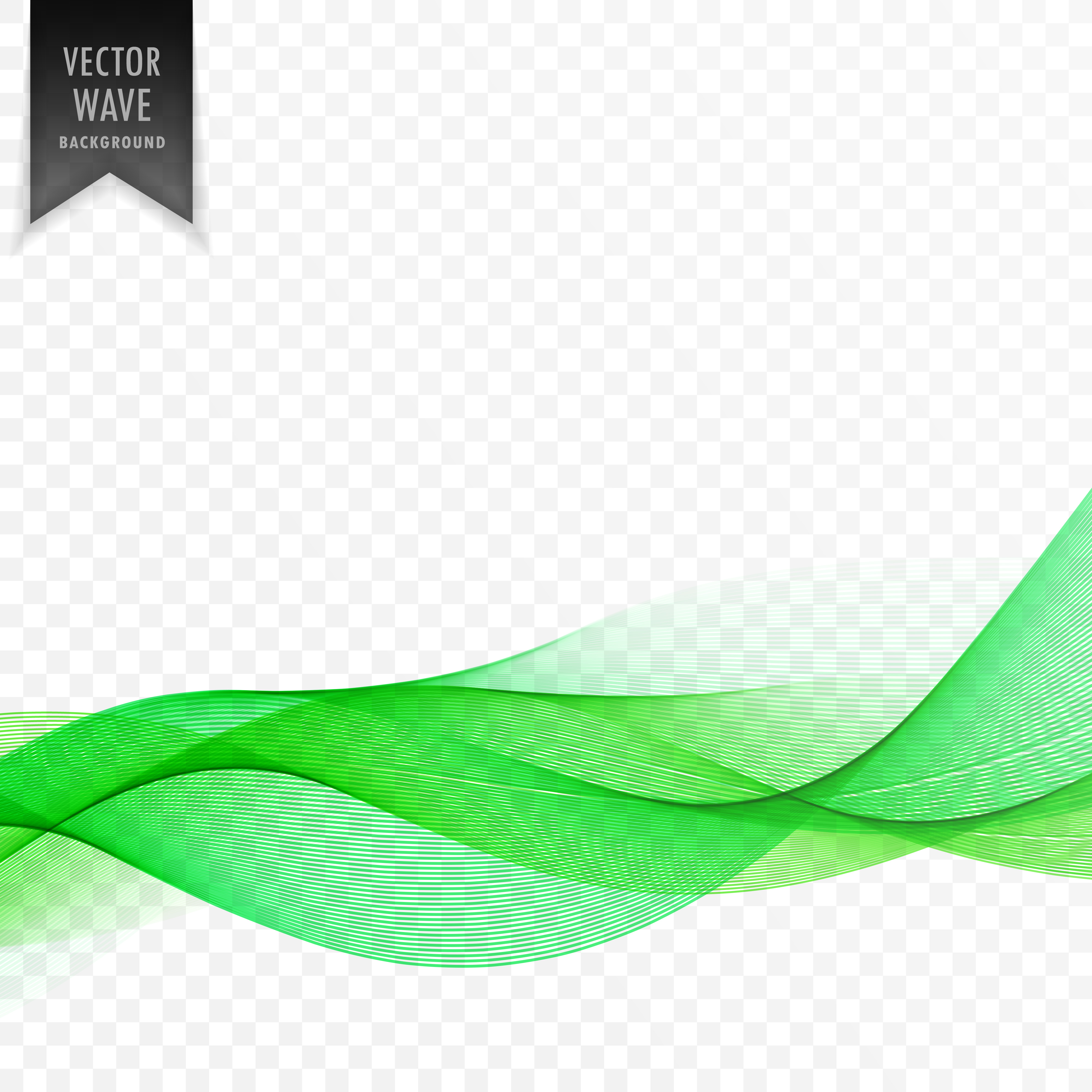 green abstract wave elegant background - Download Free ...