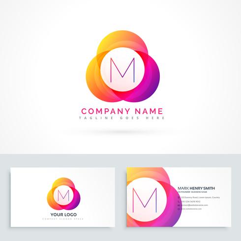 presentation card template