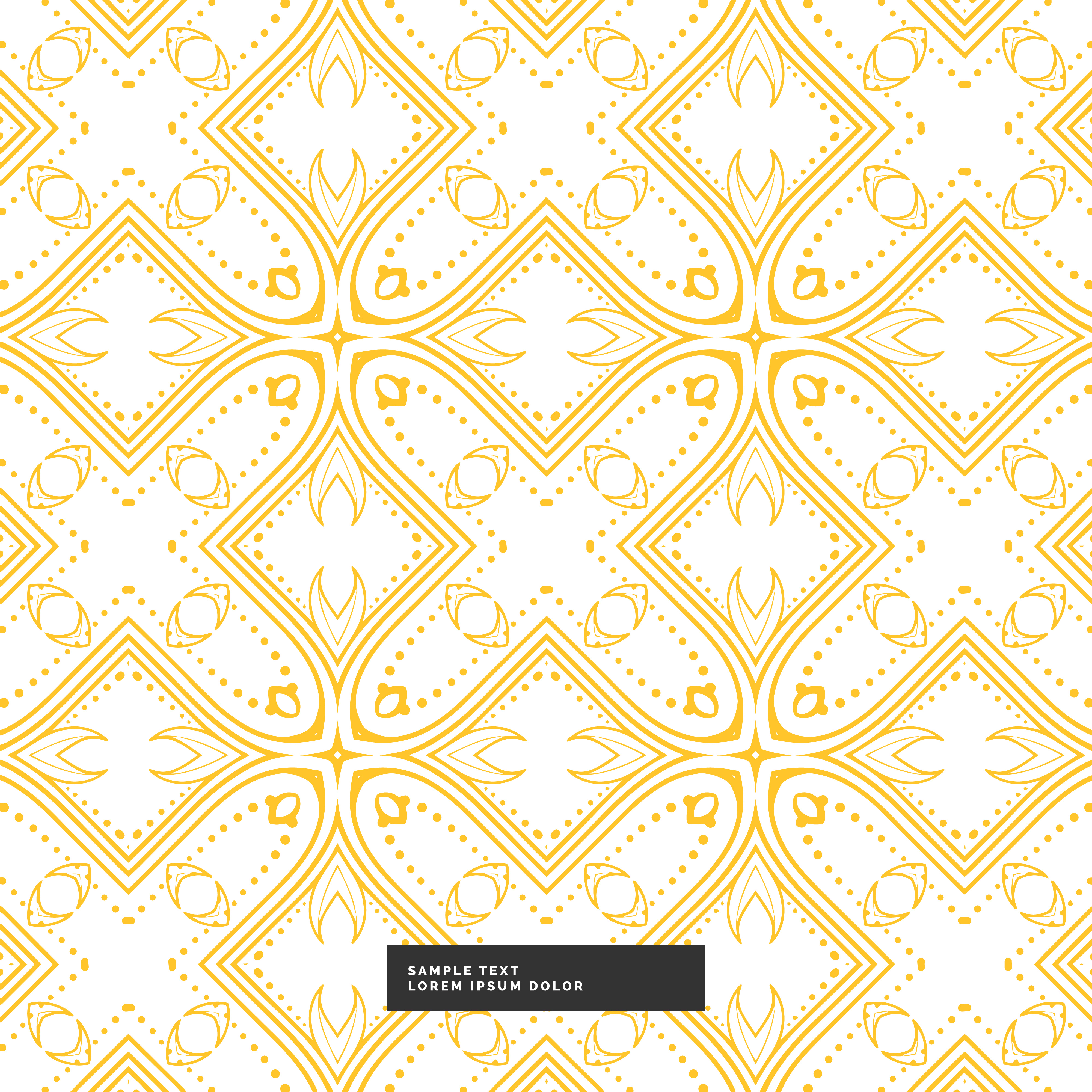 Yellow Pattern Wallpapers