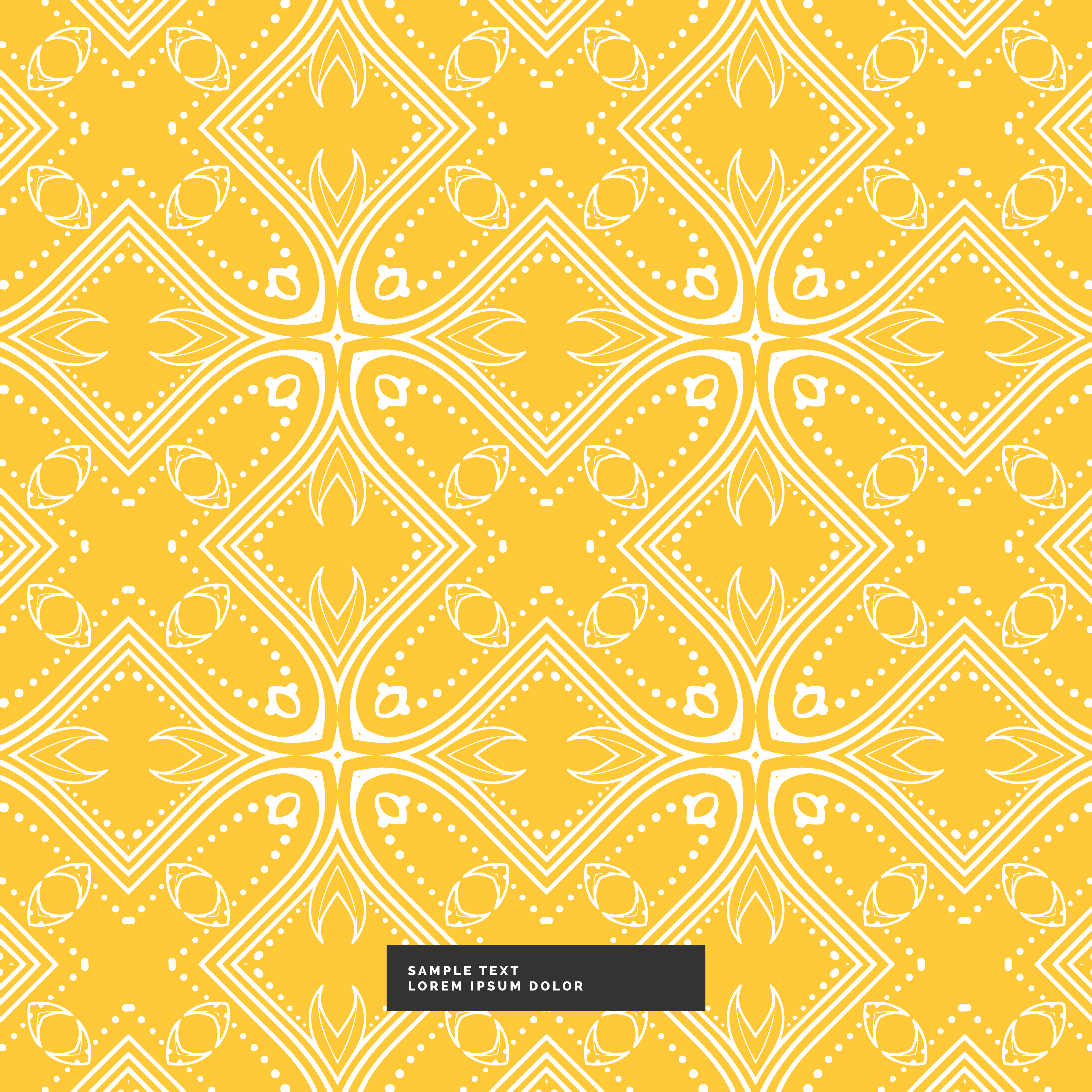 bright yellow abstract pattern background - Download Free Vector Art