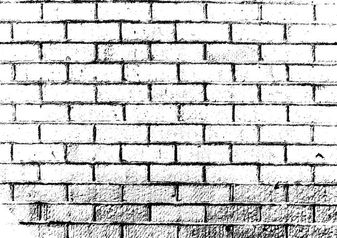 Grunge brick wall texture  vector