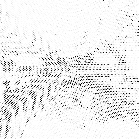Abstract halftone dots background vector