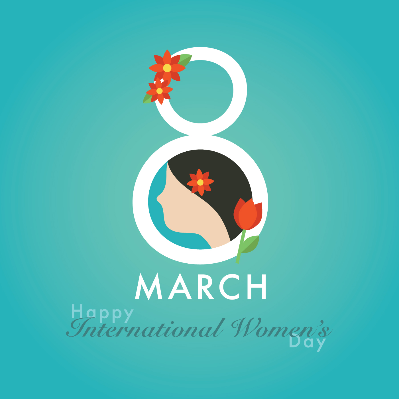 8 March: Women's Day 190718 Vector Art at Vecteezy