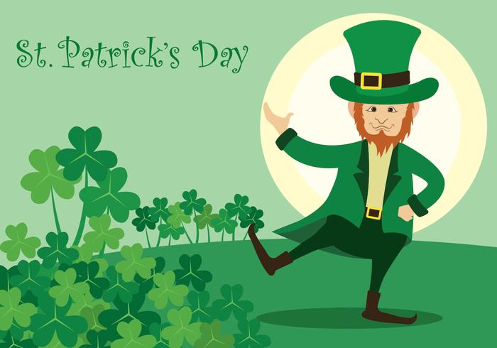 Ilustración del vector del día de St Patrick