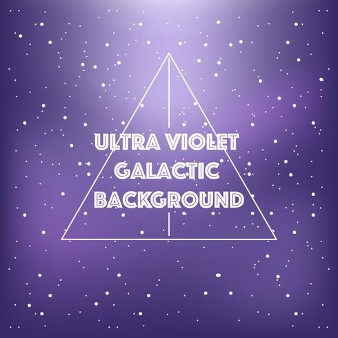 Ultra Violet Galactic Background vector