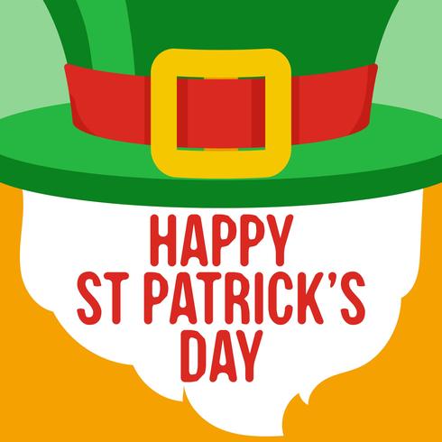 Fondo de Happy St Patrick Day vector