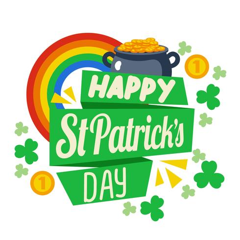 Happy St Patrick Day Background vector
