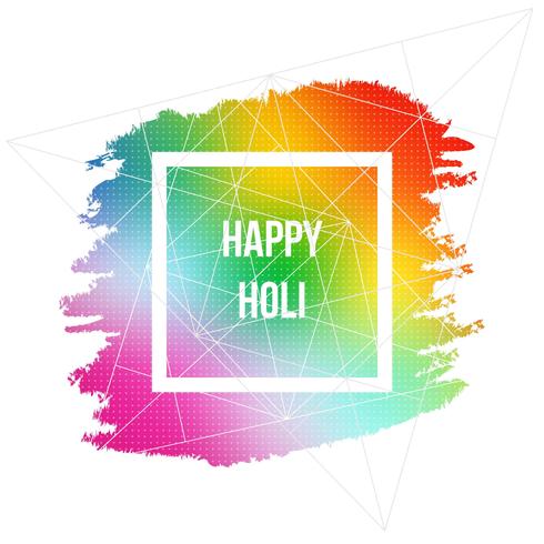 Happy Holi Background vector