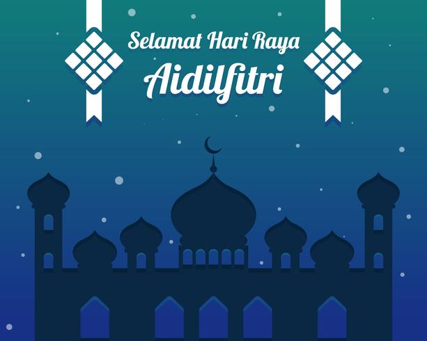 Selamat Hari Raya Aidilfitri Vectors