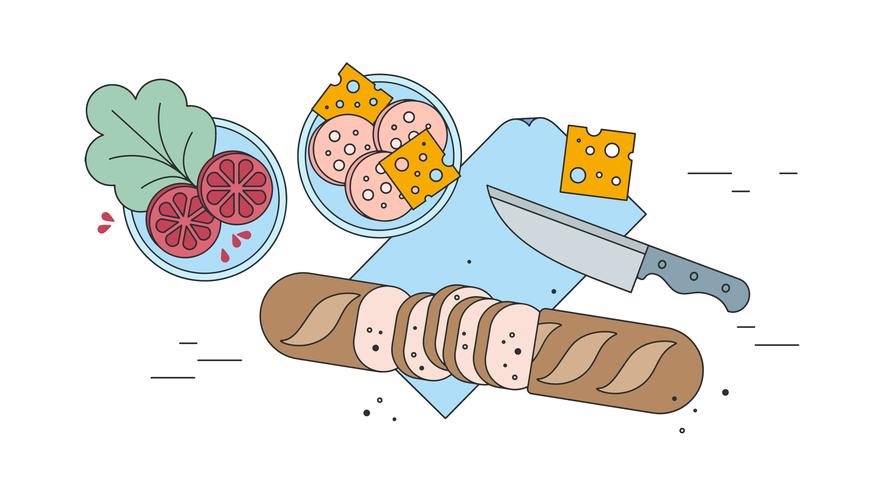 Making a Sandwich Vector