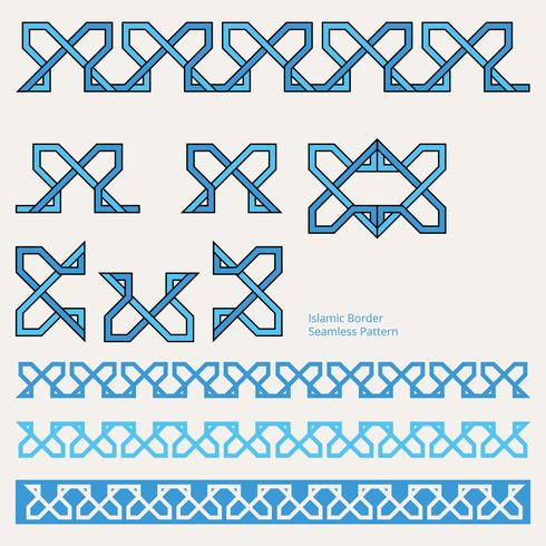 Download Islamic Border Editable Seamless Pattern - Download Free ...