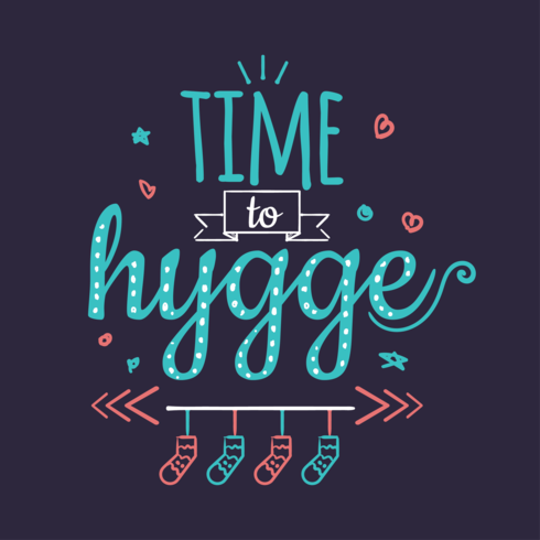 Tiempo para Hygge vector