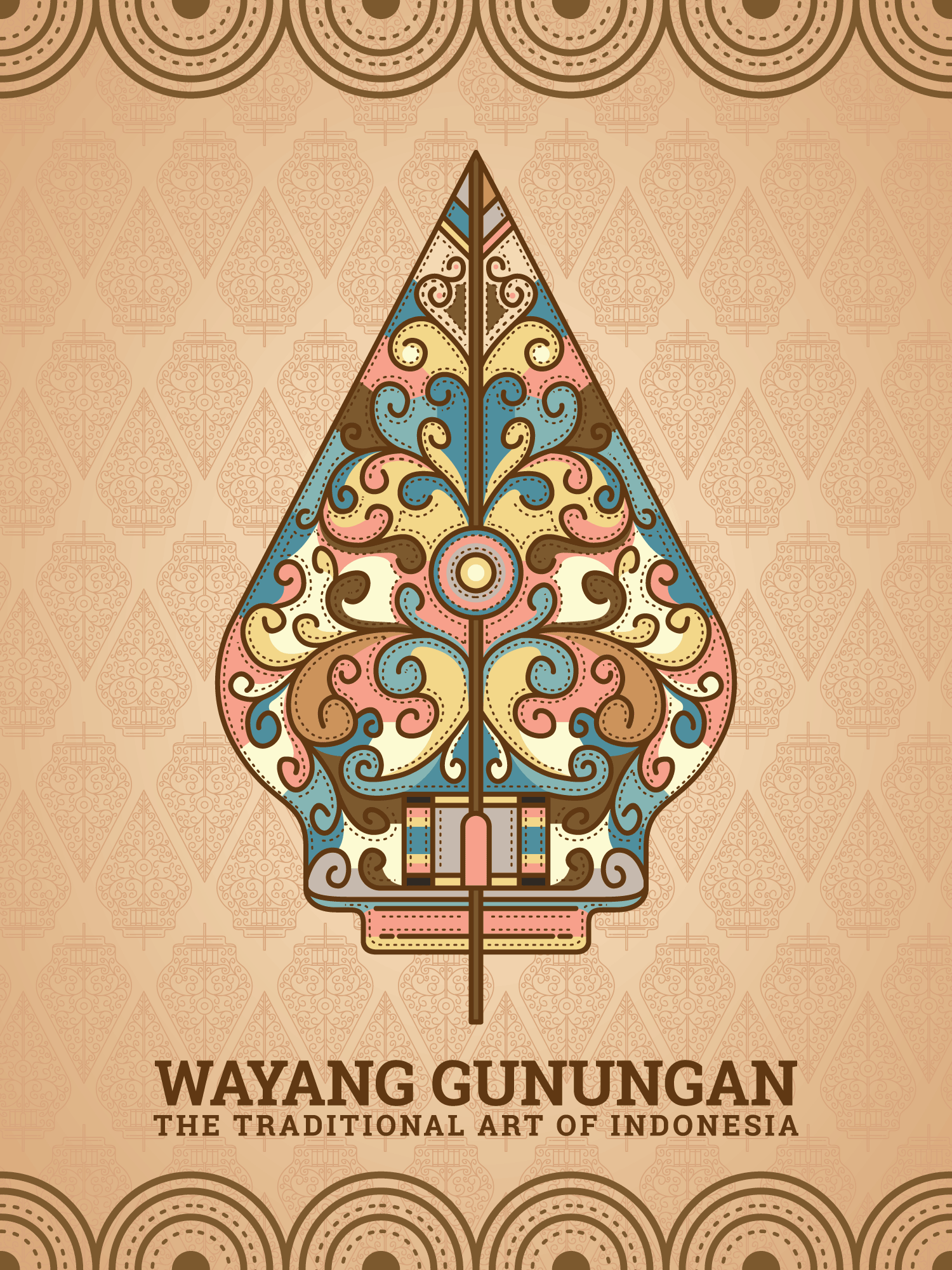  Gunungan Wayang  192158 Download Free Vectors Clipart 