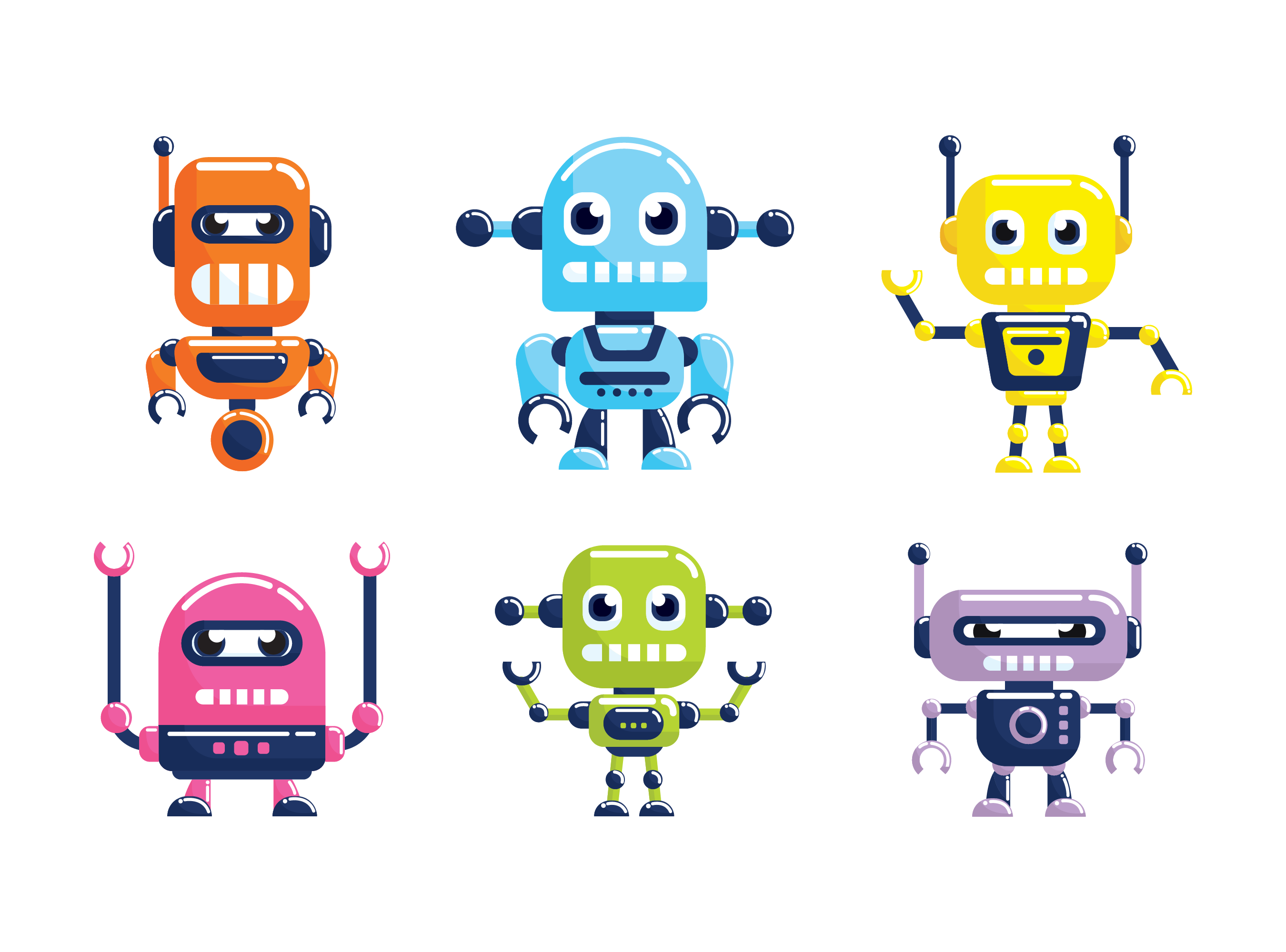 robot vector