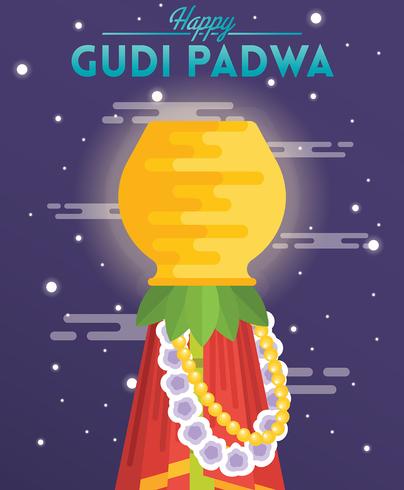 Gudi Padwa Illustration vector