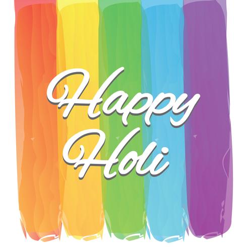 HAPPY HOLI BACKGROUND vector