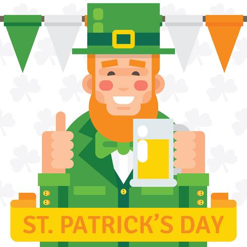 Ilustración del día del St Patricks vector