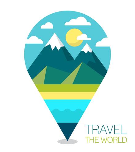 Travel the World vector