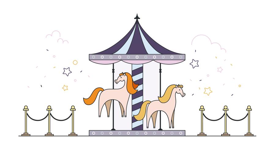 Carousel Vector